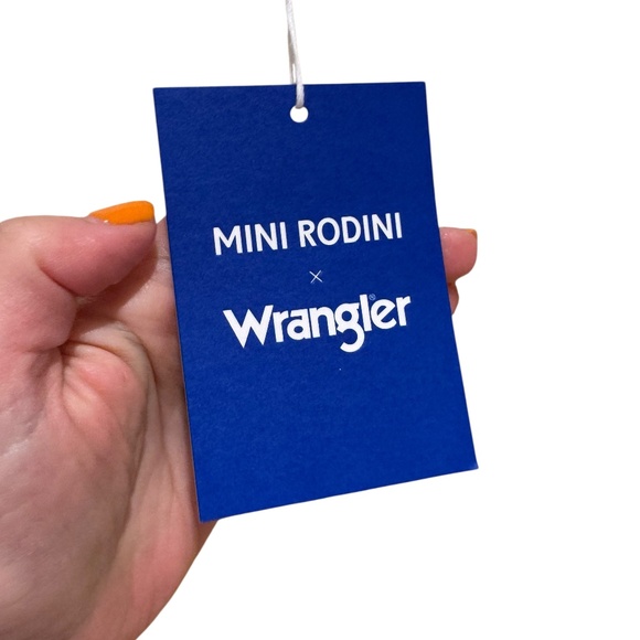 MINI RODINI X WRANGLER Yellow Tie Dye Dove Tank Top - 116/122 (5-7 years) - Picture 4 of 5